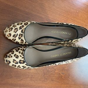Franco Sarto Women’s Leopard Heels Size 9M